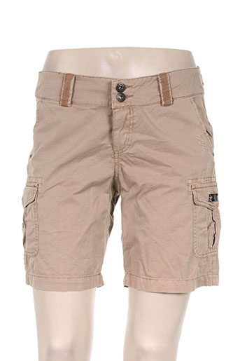 ddp shorts / bermudas femme de couleur marron