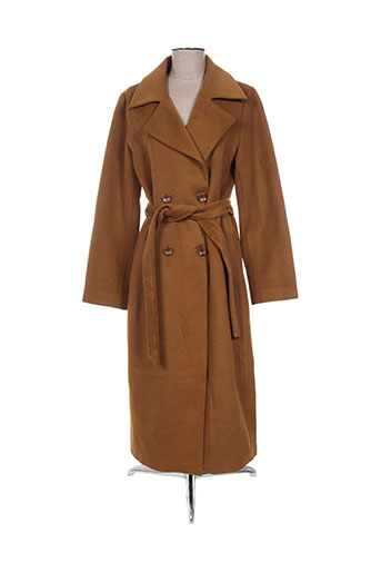 madison manteaux femme de couleur marron