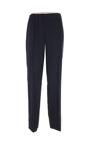 jean gabriel pantalons femme de couleur bleu