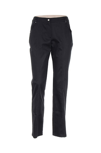 jean gabriel pantalons femme de couleur noir