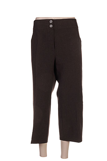 telmail pantacourts femme de couleur marron