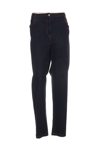 felino jeans femme de couleur bleu