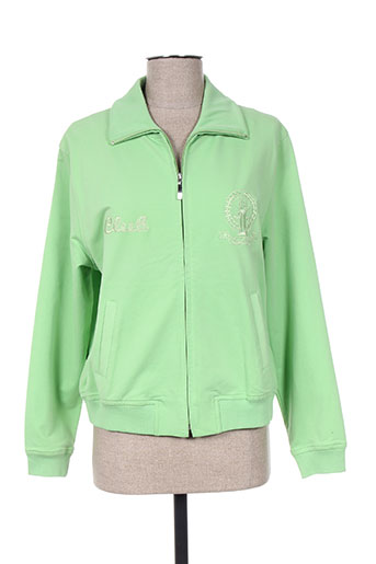 basler vestes femme de couleur vert