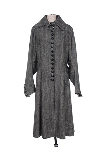 baronia manteaux femme de couleur gris