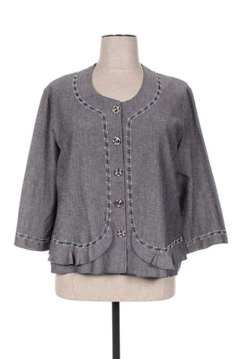 saint charles vestes femme de couleur gris
