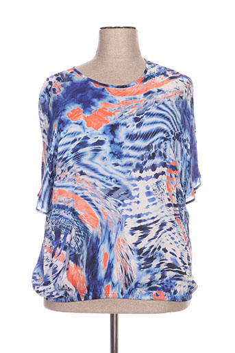my way chemises femme de couleur bleu