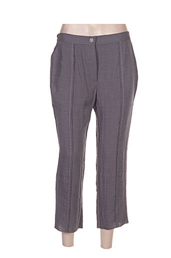 telmail pantacourts femme de couleur gris