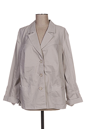 telmail vestes femme de couleur gris