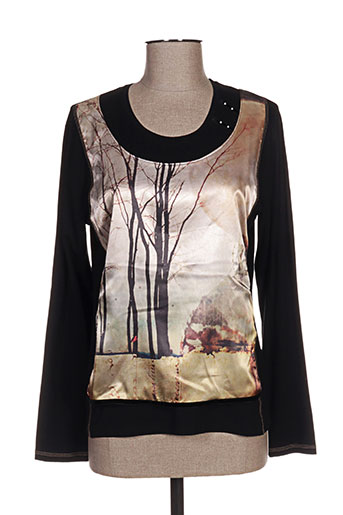 saint charles chemises femme de couleur noir