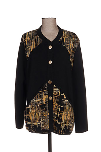 saint charles gilets femme de couleur noir