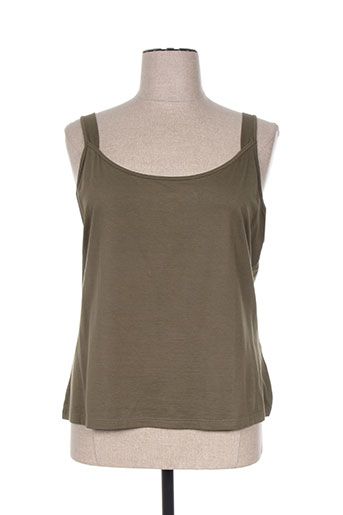 christine laure t-shirts femme de couleur vert