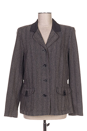telmail vestes femme de couleur gris