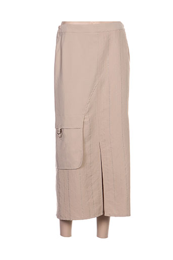 telmail jupes femme de couleur beige