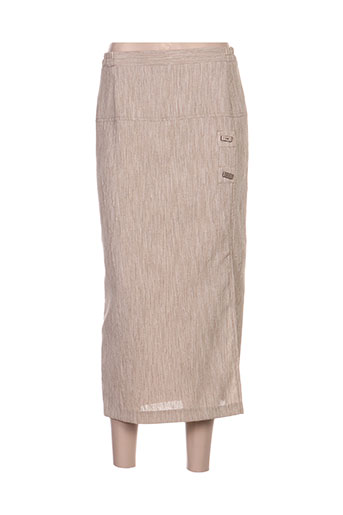 telmail jupes femme de couleur beige