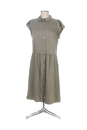 hugo boss robes femme de couleur vert