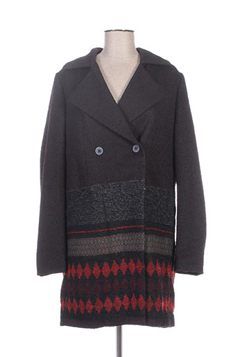 hugo boss manteaux femme de couleur gris