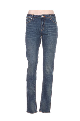 ralph lauren jeans femme de couleur bleu