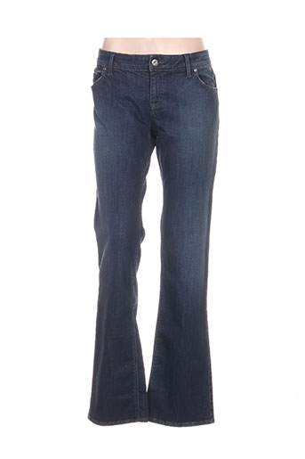 hugo boss jeans femme de couleur bleu