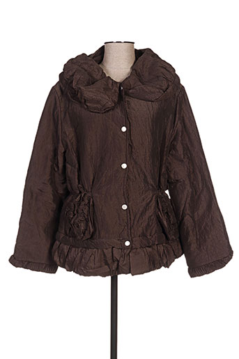 l33 manteaux femme de couleur marron