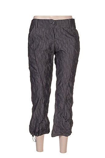 l33 pantacourts femme de couleur gris