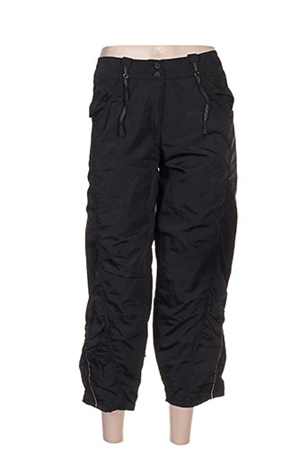 l33 pantacourts femme de couleur noir