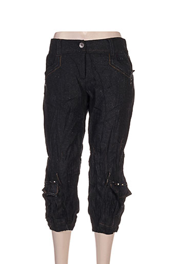 l33 pantacourts femme de couleur gris