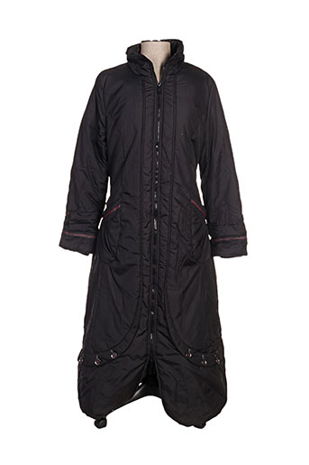 l33 manteaux femme de couleur noir