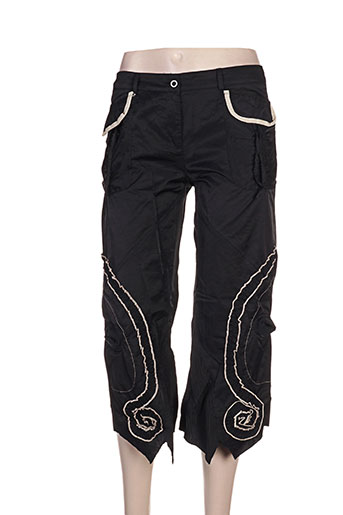 l33 pantacourts femme de couleur noir