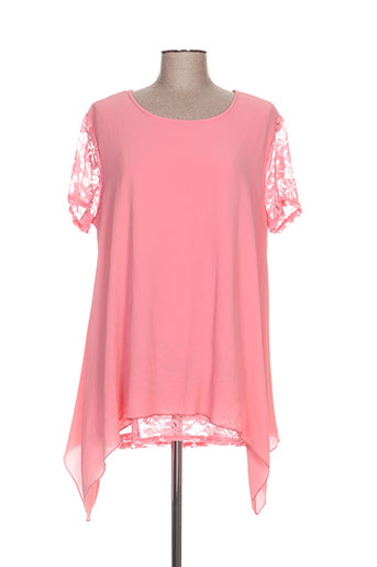 pomme rouge chemises femme de couleur rose