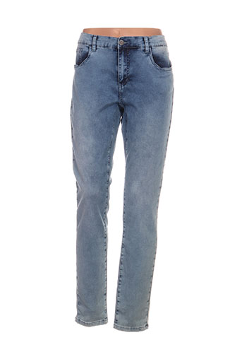 geisha jeans femme de couleur bleu