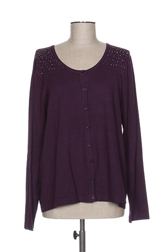 jensen gilets femme de couleur violet