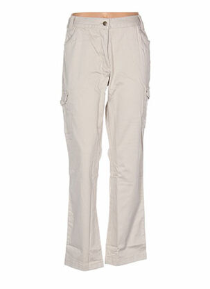 Pantalon casual gris BLANCHEPORTE pour femme