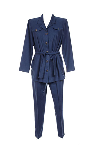 regine ensemble femme de couleur bleu