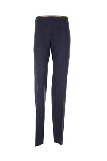 luisa viola pantalons femme de couleur bleu