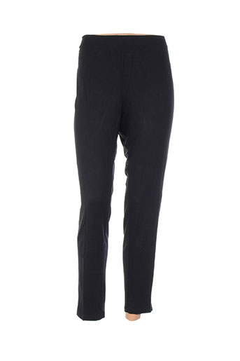 luisa viola pantalons femme de couleur noir
