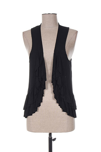 ananke gilets femme de couleur noir