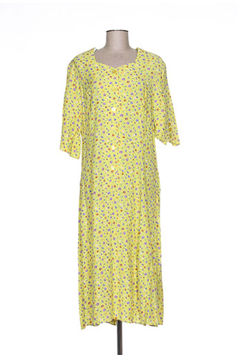 markwald robes femme de couleur jaune