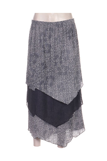 regine jupes femme de couleur gris