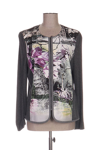sommermann vestes femme de couleur gris