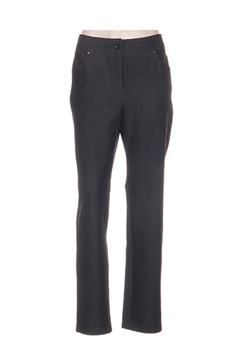 luisa viola pantalons femme de couleur noir