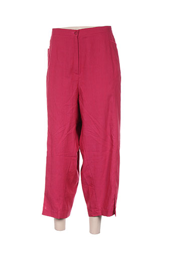 regine pantacourts femme de couleur rose