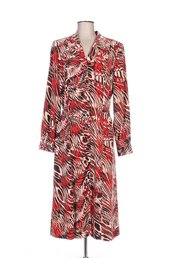francoise f robes femme de couleur rouge