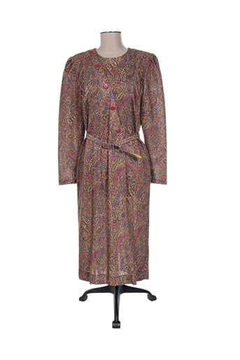 francoise de france robes femme de couleur jaune