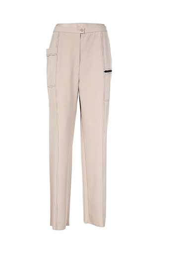 karting pantalons femme de couleur beige
