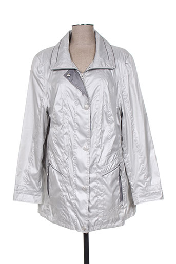 lebek manteaux femme de couleur gris