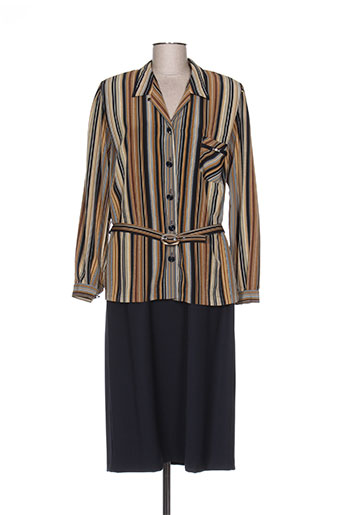 regine ensemble femme de couleur marron
