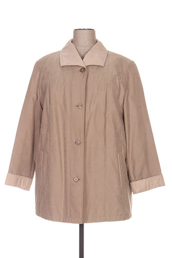 lebek manteaux femme de couleur beige