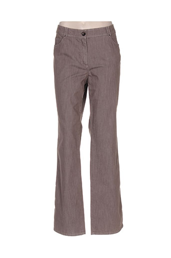 gerry weber pantalons femme de couleur marron