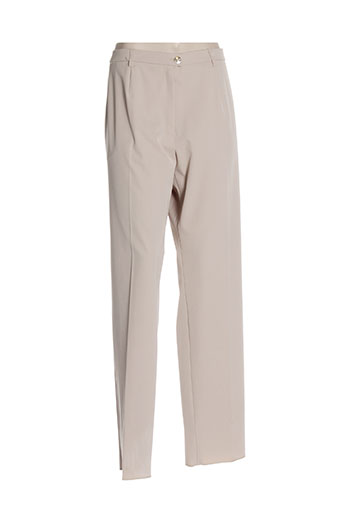 karting pantalons femme de couleur beige