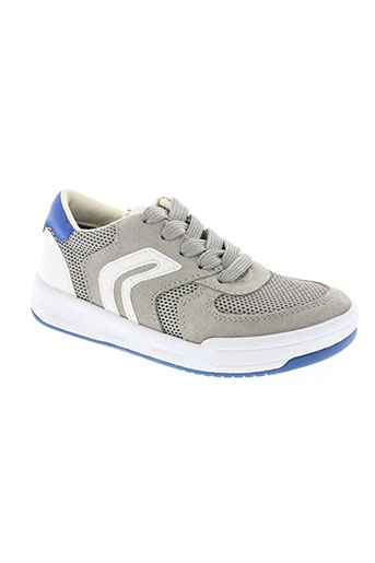 geox chaussures garçon de couleur gris